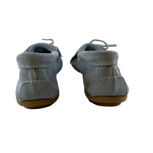 Minnetonka Women's Blue Moccasins - Picture 5 of 10